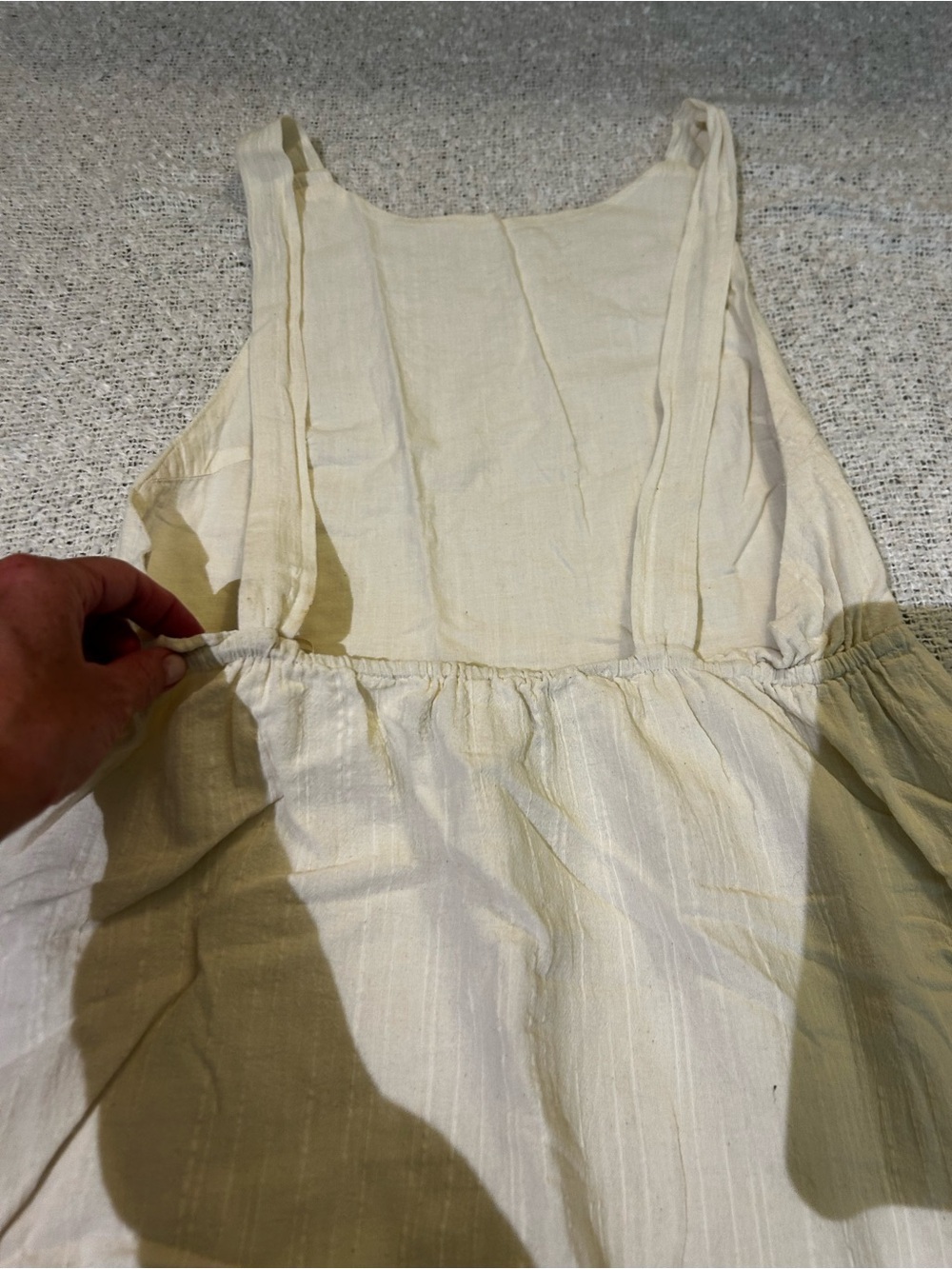 Zara Open Back Cottagecore Bohemian tiered maxi dress size S - Picture 4 of 6